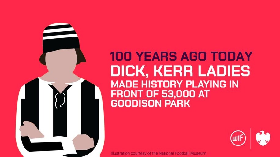 Celebrating Dick, Kerr Ladies and their incredible Boxing Day achievement 100 years on