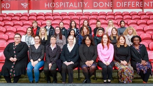 Brentford FC showcase their female workforce to celebrate International Women's Day