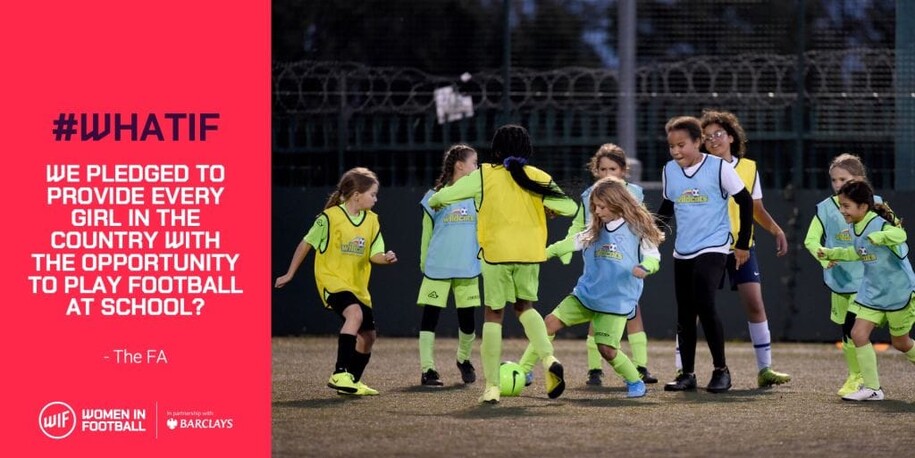 The FA's #WhatIf pledge was to provide every girl with the opportunity to play football in school - how is it progressing?