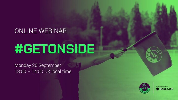 Online Webinar: #GetOnside in partnership with Barclays