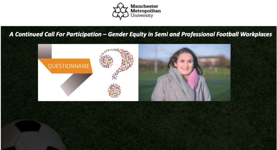 A continued call for participation – gender equity in semi and professional football workplaces