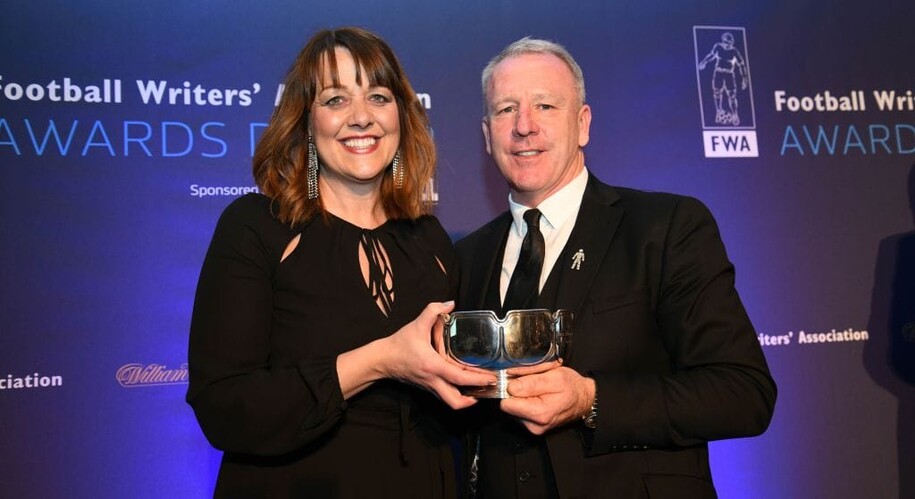 Louise Wanless honoured for superb contribution to north east football