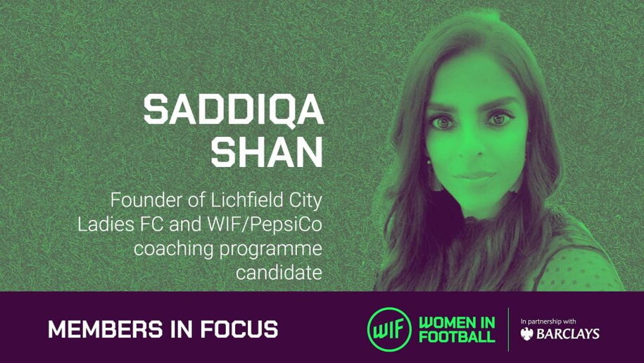 MEMBERS IN FOCUS: ASPIRING COACH SADDIQA SHAN