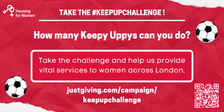 The Keep Up Challenge for charity - How many keepy uppys can you do?