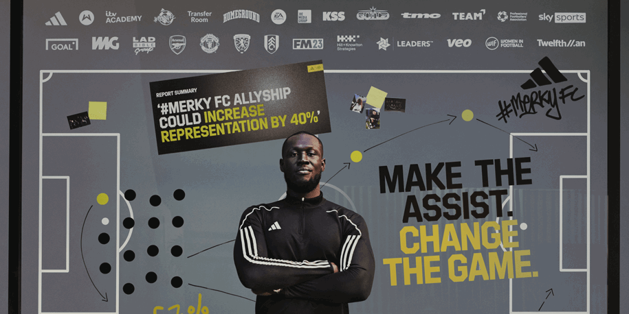 WOMEN IN FOOTBALL JOIN #MERKY FC WITH ADIDAS AND STORMZY TO MAKE THE FOOTBALL INDUSTRY MORE INCLUSIVE