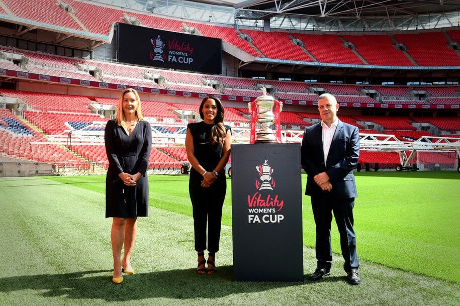 Women in Football - Vitality announced as new sponsor of The Women’s FA Cup