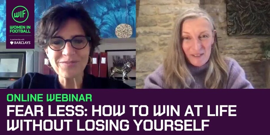 Catch up on a special webinar with Dr. Pippa Grange: Fear Less - how to win at life without losing yourself