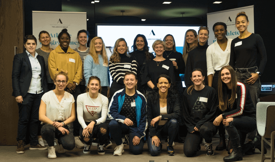 The Adecco Group and Women in Football run the first ever Future Players' Initiative workshop at Twitter's HQ