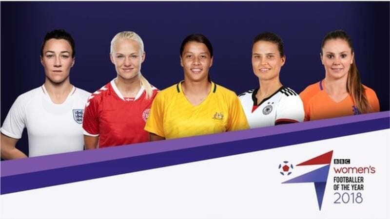 Get voting for BBC Women's Footballer of the Year 2018