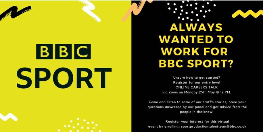 Want to work for BBC Sport but don't know how to get started? Read on...