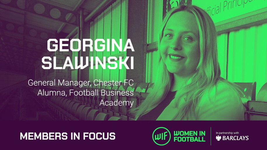 MEMBERS IN FOCUS: CHESTER FC's GEORGINA SLAWINSKI