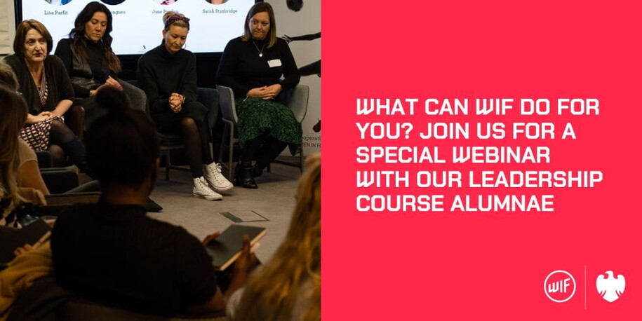 What can WIF do for you? Join us for a special session hosted by Faye Carruthers