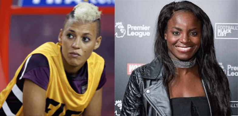 Lianne Sanderson and Eniola Aluko honoured with top award