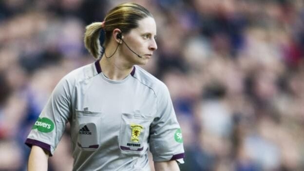 Breaking new ground - Lorraine Watson becomes first female referee in Scottish men's football