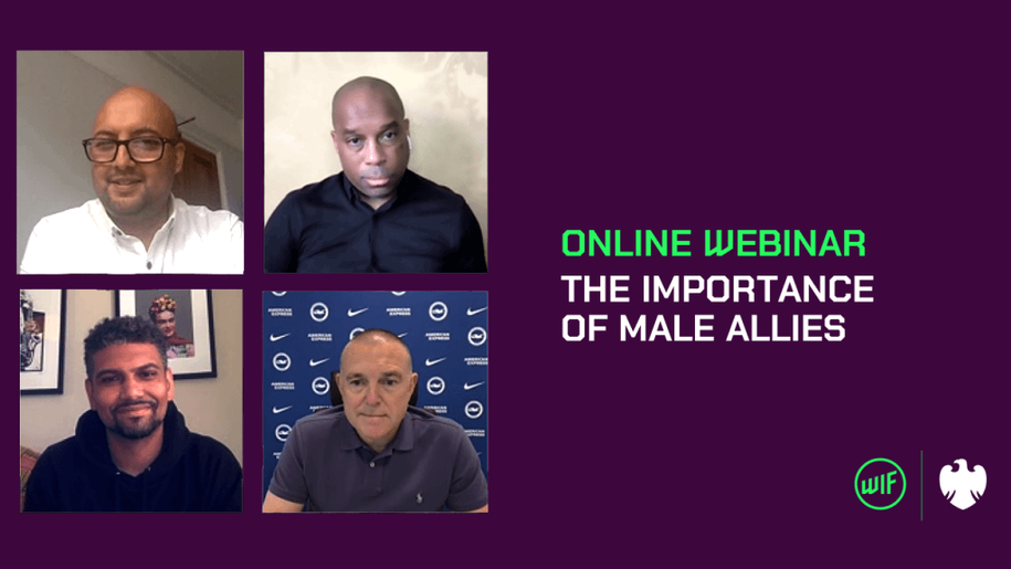 The Importance of Male Allies: a round-up of our latest webinar