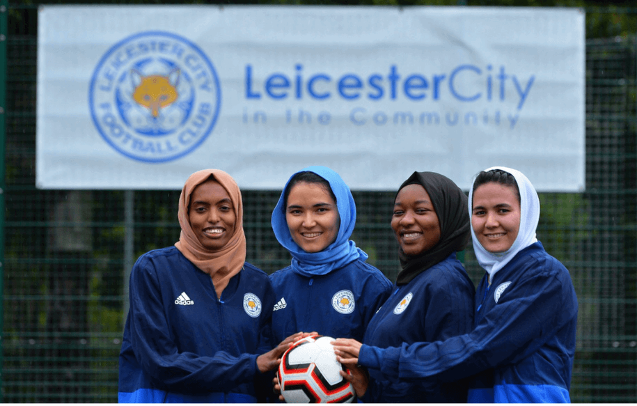 Settling and thriving in Leicester thanks to Football Welcomes Community Project