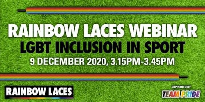 Rainbow Laces Webinar: LGBT inclusion in sport