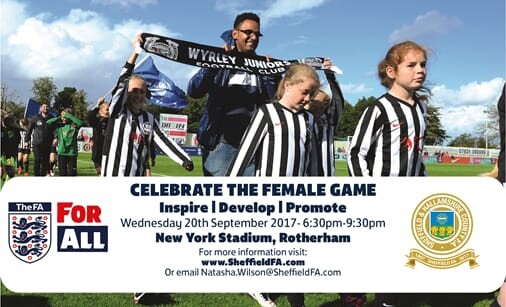 Inspire, Develop and Promote - special event to 'Celebrate the Female Game' now confirmed